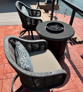 Patio Chairs/Heater Combo - No  Patio Chairs/Heater Combo - No Gas Canister $200 406-370-5510 _______________________